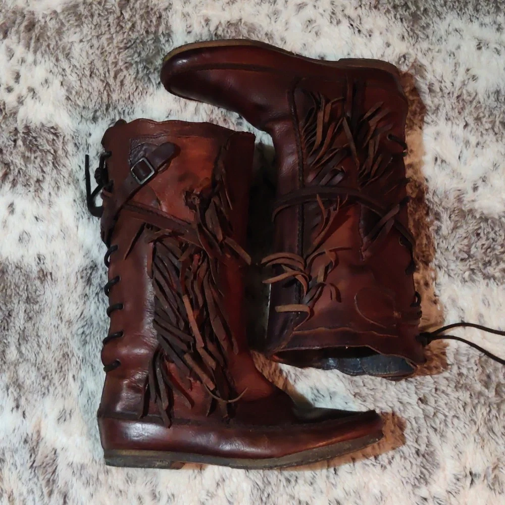 Allsaints Pipaluk Moccasin Boots - Picture 2 of 9